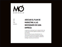 Tablet Screenshot of marioolle.com